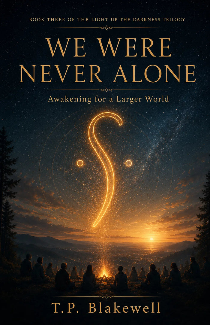 We Were Never Alone by T.P. Blakewell